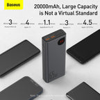Baseus Adaman 65W Power Bank, 20,000mAh