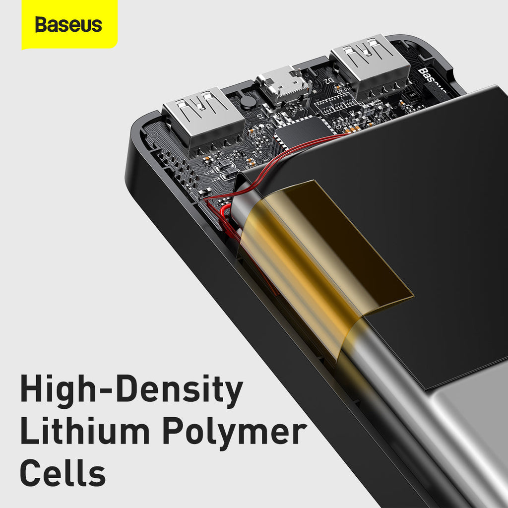 Baseus Bipow 15W Power Bank, 30,000mAh