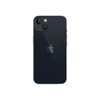 Oraxxi iPhone 13 128GB in Starlight color, front view showing sleek design and display with Midnight background.