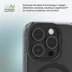 Black AmazingThing Titan Pro+ MagSafe case for iPhone 16 Pro and 16 Pro Max, showcasing sleek protective design.