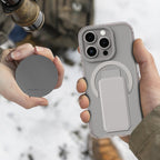 AmazingThing Titan Pro+ MagSafe case for iPhone 16 Pro and Pro Max, black protective phone case with MagSafe compatibility.