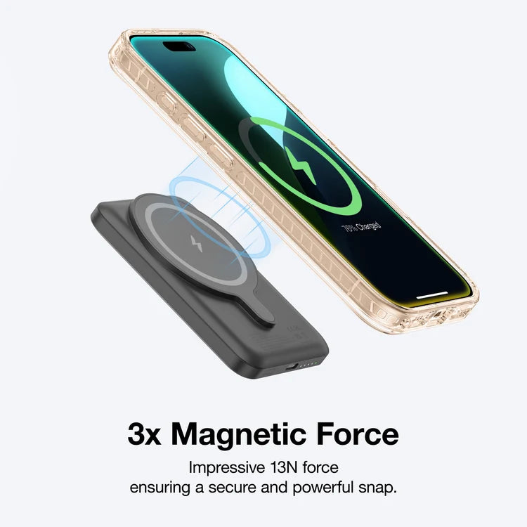 Black AmazingThing Titan Pro+ MagSafe case for iPhone 16 Pro and 16 Pro Max, featuring durable protective design and precise cutouts.