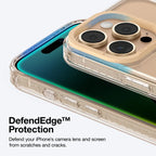Black AmazingThing Titan Pro+ MagSafe case on iPhone 16 Pro, showing sleek design and MagSafe compatibility.
