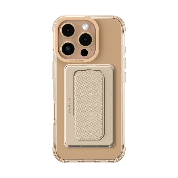 Gray AmazingThing Omni Adventure Kit iPhone 16 Pro MagSafe case, protective and stylish for iPhone 16 Pro and Pro Max models.