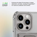 Gray AmazingThing Omni Adventure Kit iPhone 16 Pro MagSafe case showing the protective design and magnetic attachment for iPhone 16 Pro.