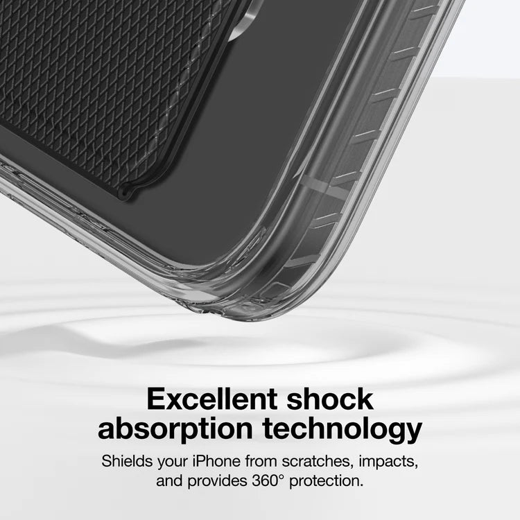Black AmazingThing Titan Pro+ MagSafe case for iPhone 16 and 16 Plus, with durable protective design and magnetic alignment.