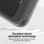 Black AmazingThing Titan Pro+ MagSafe case for iPhone 16 and 16 Plus, with durable protective design and magnetic alignment.