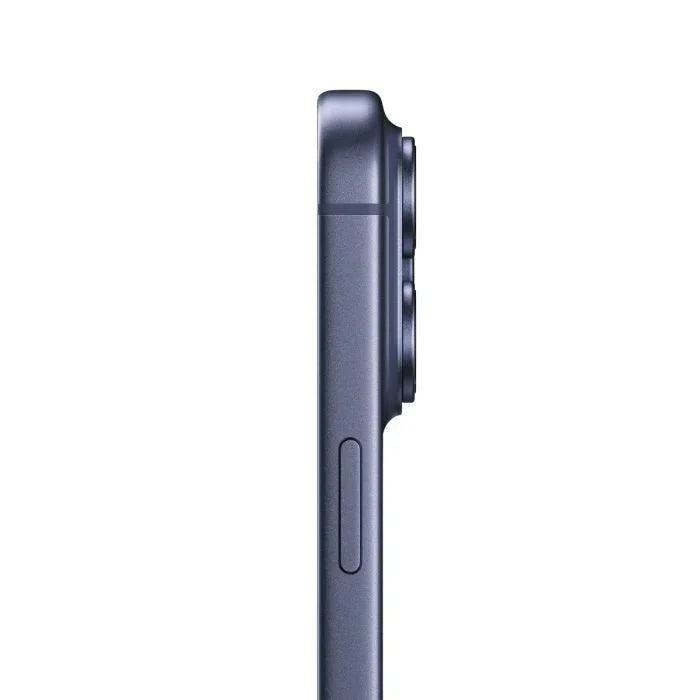 Apple iPhone 17 Pro Max in Deep Blue with 256GB storage, shown with its sleek design and large display screen.