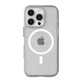 Clear Body Glove Magnetic Ghost Case for iPhone 16 Pro, showcasing the slim, protective design and magnetic feature.