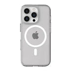 Clear Body Glove Magnetic Ghost Case for iPhone 16 Pro, showcasing the slim, protective design and magnetic feature.