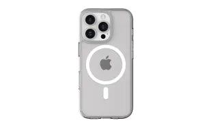 Clear Body Glove Magnetic Ghost case for iPhone 16 Pro, showcasing slim design and secure magnetic closure.