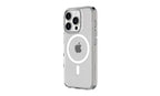 Clear Body Glove Magnetic Ghost Case for iPhone 16 Pro, showcasing the slim, transparent design and magnetic feature.