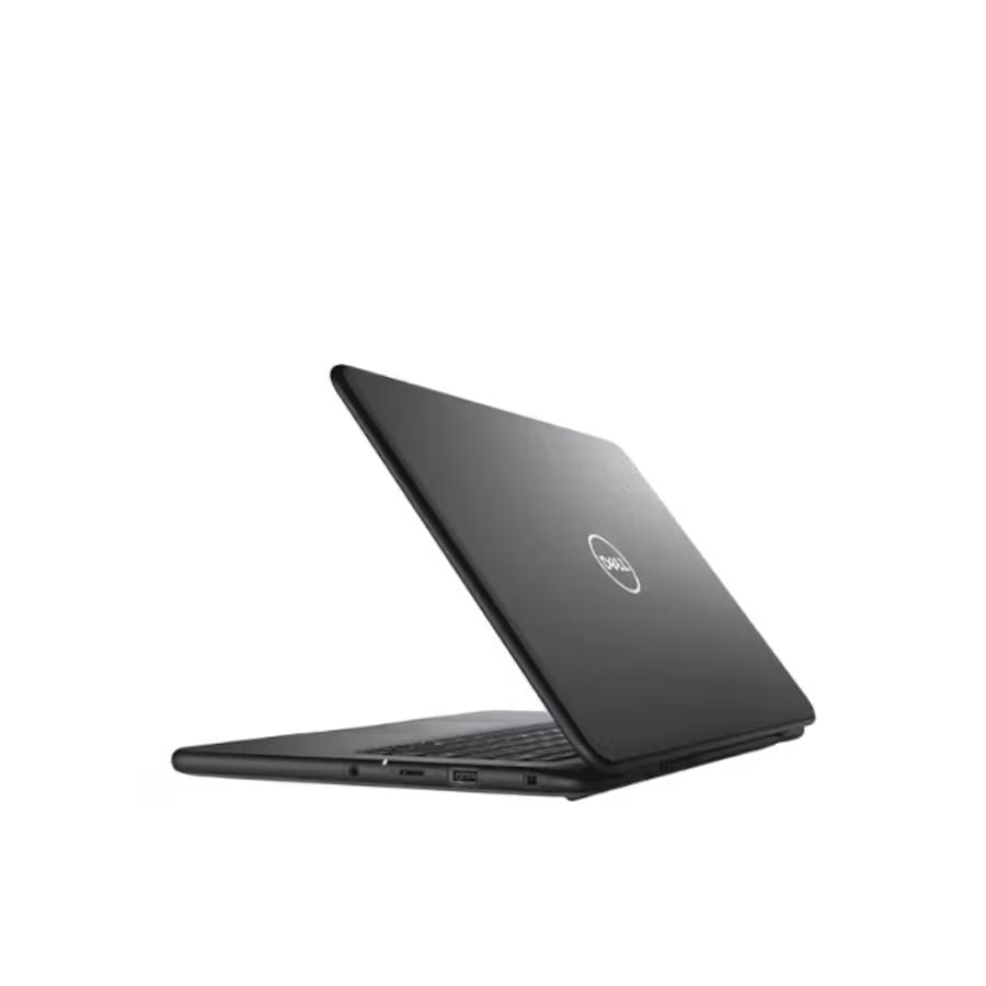 Dell Latitude 3300 laptop with Core i5 8th Gen, 8GB RAM, and 256GB SSD, shown closed on a desk.