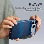 PITAKA Edge Aramid Case Compatible with iPhone 18 Pro - Midnight