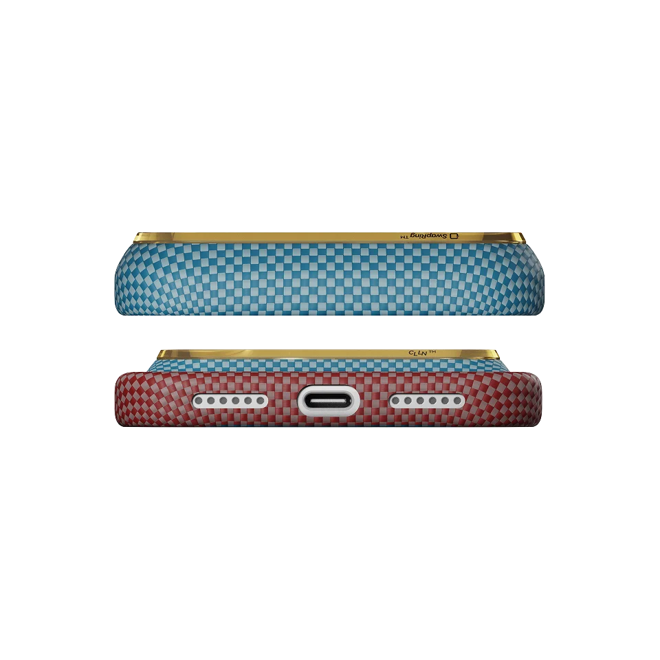 PITAKA Edge Aramid Case Compatible with iPhone 18 Pro - California Dream-01