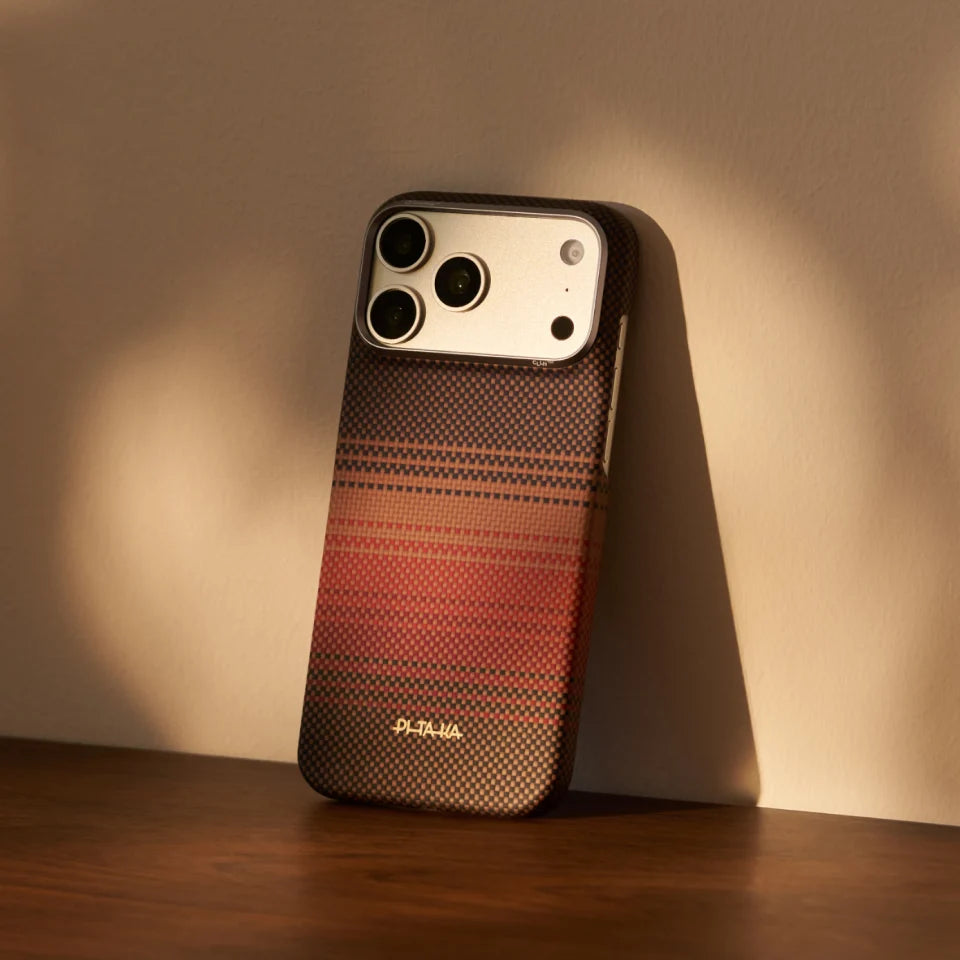 PITAKA Edge Aramid Case Compatible with iPhone 18 Pro Max - Sunset
