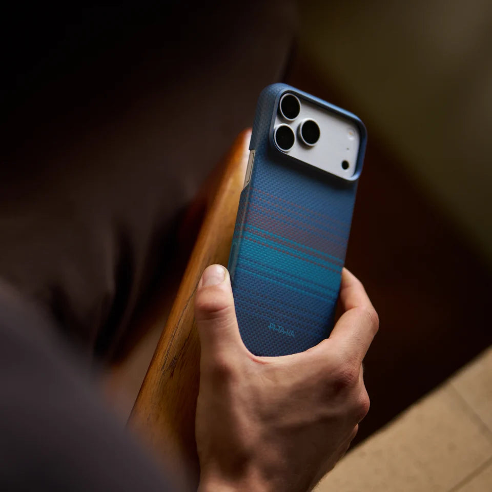 PITAKA Edge Aramid Case Compatible with iPhone 18 Pro - Midnight