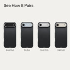 PITAKA Edge Shield Case | iPhone 17 Air | Black/Grey