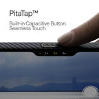 PITAKA Edge MagSafe Case | iPhone 17 Pro | Black/Grey