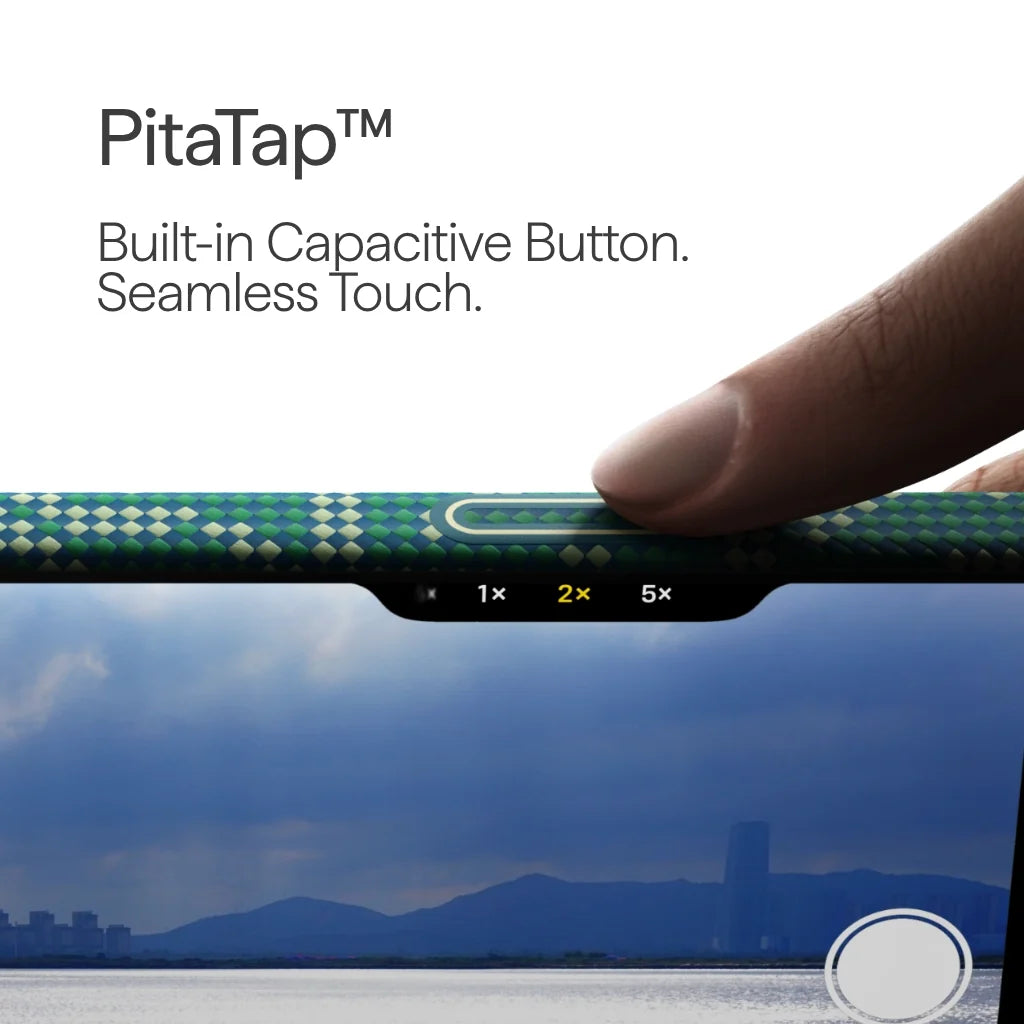 PITAKA Edge MagSafe Case | iPhone 17 Pro | Gold Green