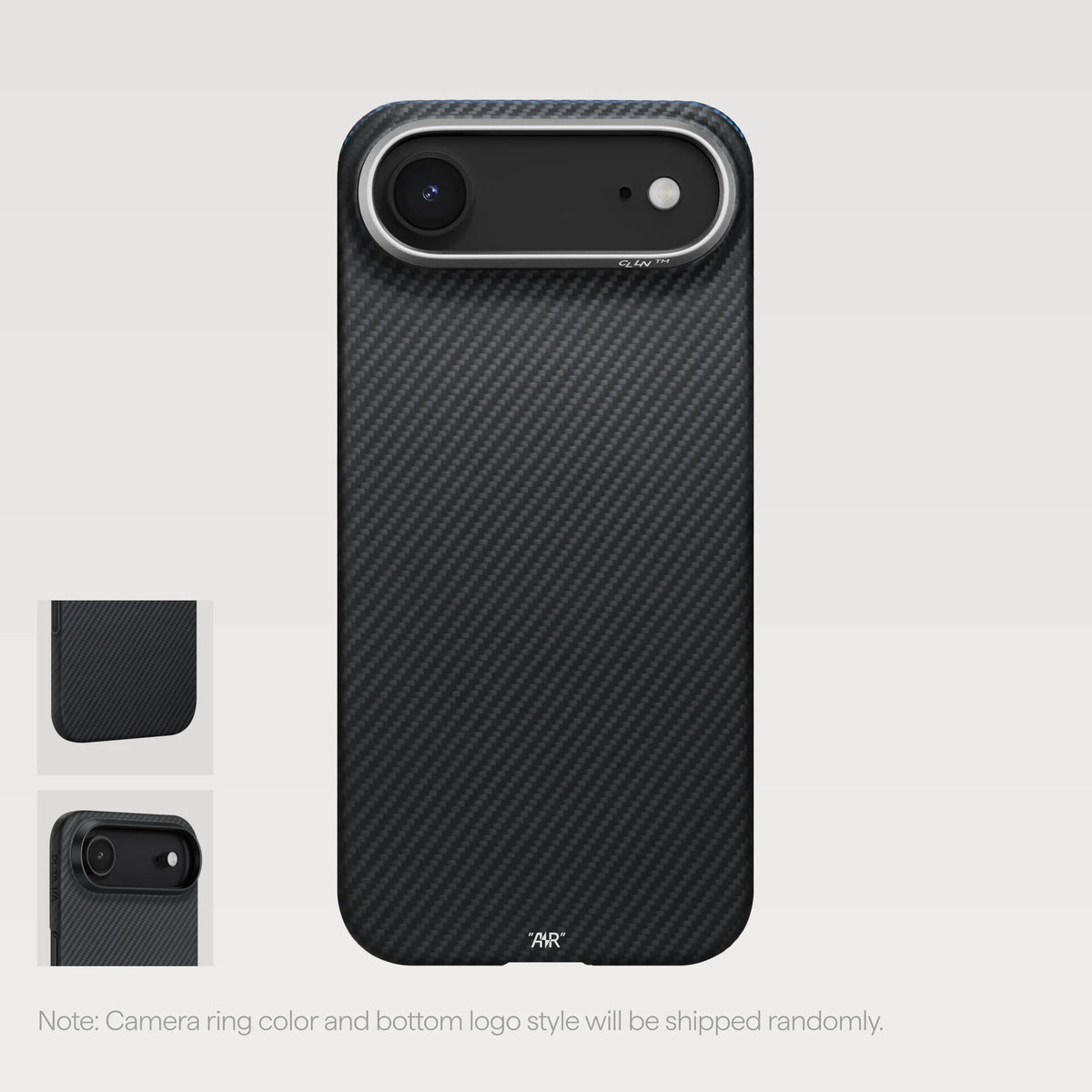 PITAKA Edge Shield Case | iPhone 17 Air | Black/Grey