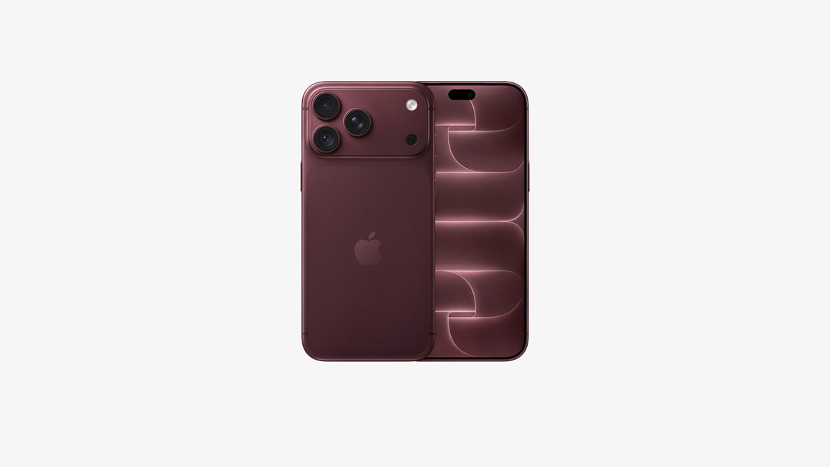 Apple iPhone 18 Pro smartphone with a burgundy finish, 6.9-inch display, sleek design and modern features.