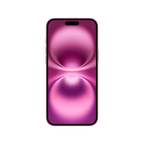 Silver Oraxxi iPhone 16 Plus with 128GB storage, featuring a large screen and sleek design.