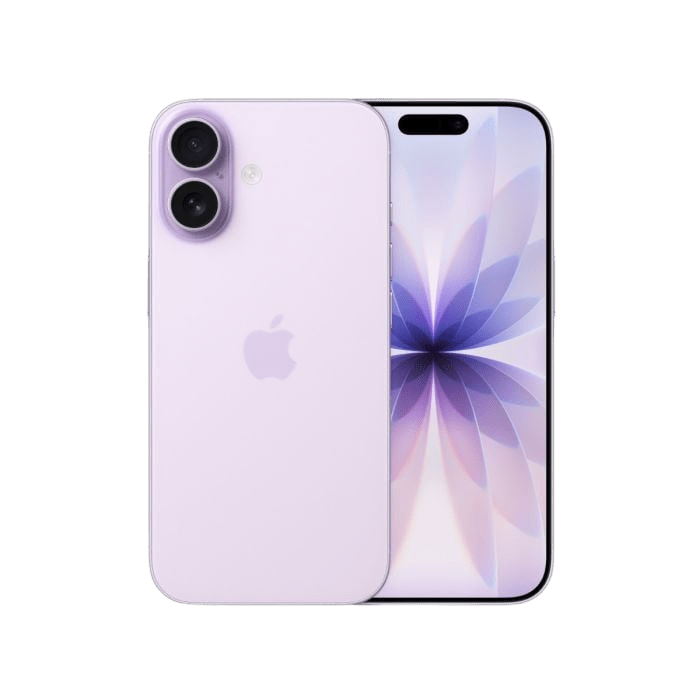 Purple Oraxxi iPhone 17 with 256GB storage, sleek design, and modern features visible in the image.