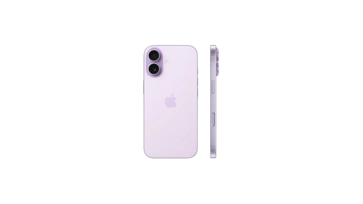 Purple Oraxxi iPhone 17 with 256GB storage, sleek design, and dual-camera system visible in the image.