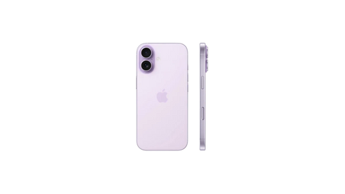 Purple Oraxxi iPhone 17 with 256GB storage, sleek design, and dual-camera system visible in the image.