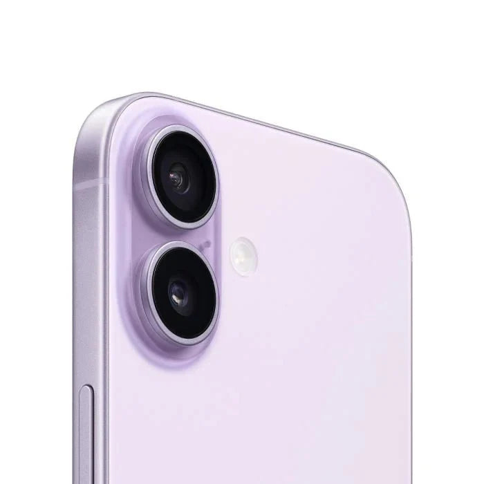 Purple Oraxxi iPhone 17 with 256GB storage, sleek design, and modern display visible in the image.