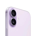 Purple Oraxxi iPhone 17 with 256GB storage, sleek design, and modern display visible in the image.