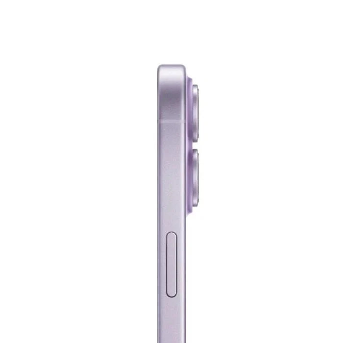 Purple Oraxxi iPhone 17 with 256GB storage, showing the sleek front and back design of the smartphone.