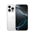 Silver Oraxxi iPhone 16 Pro with 256GB storage, featuring a sleek design and large display screen.