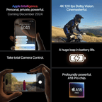 Silver Oraxxi iPhone 16 Pro with 256GB storage, sleek design, and triple-camera system visible in the image.