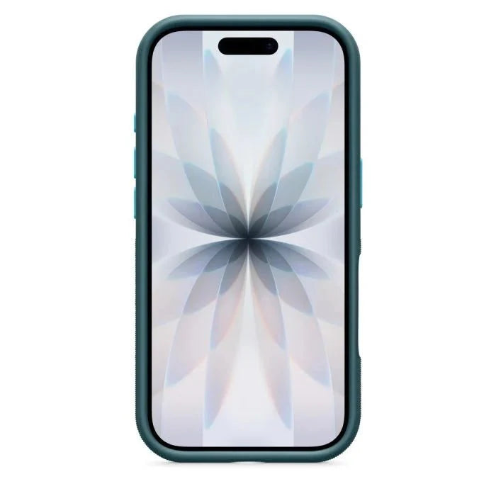 Blue Oraxxi Beats Rugged Case with MagSafe and camera control for iPhone 17, showing the durable protective design and camera cutout.