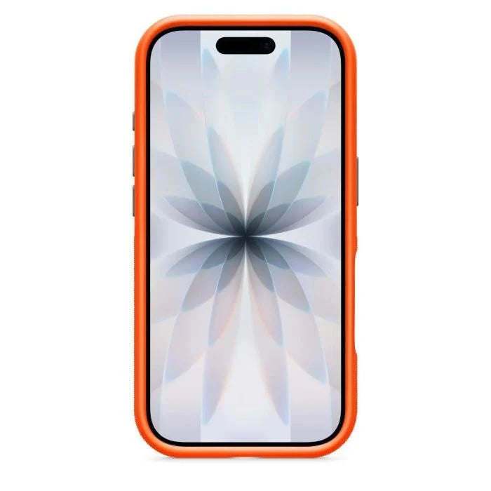 Blue Oraxxi Beats Rugged Case with MagSafe and camera control for iPhone 17, showing durable design and precise camera access.