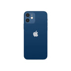 Pre-owned Apple iPhone 12 with 64GB storage in blue, showing the front display and sleek design.