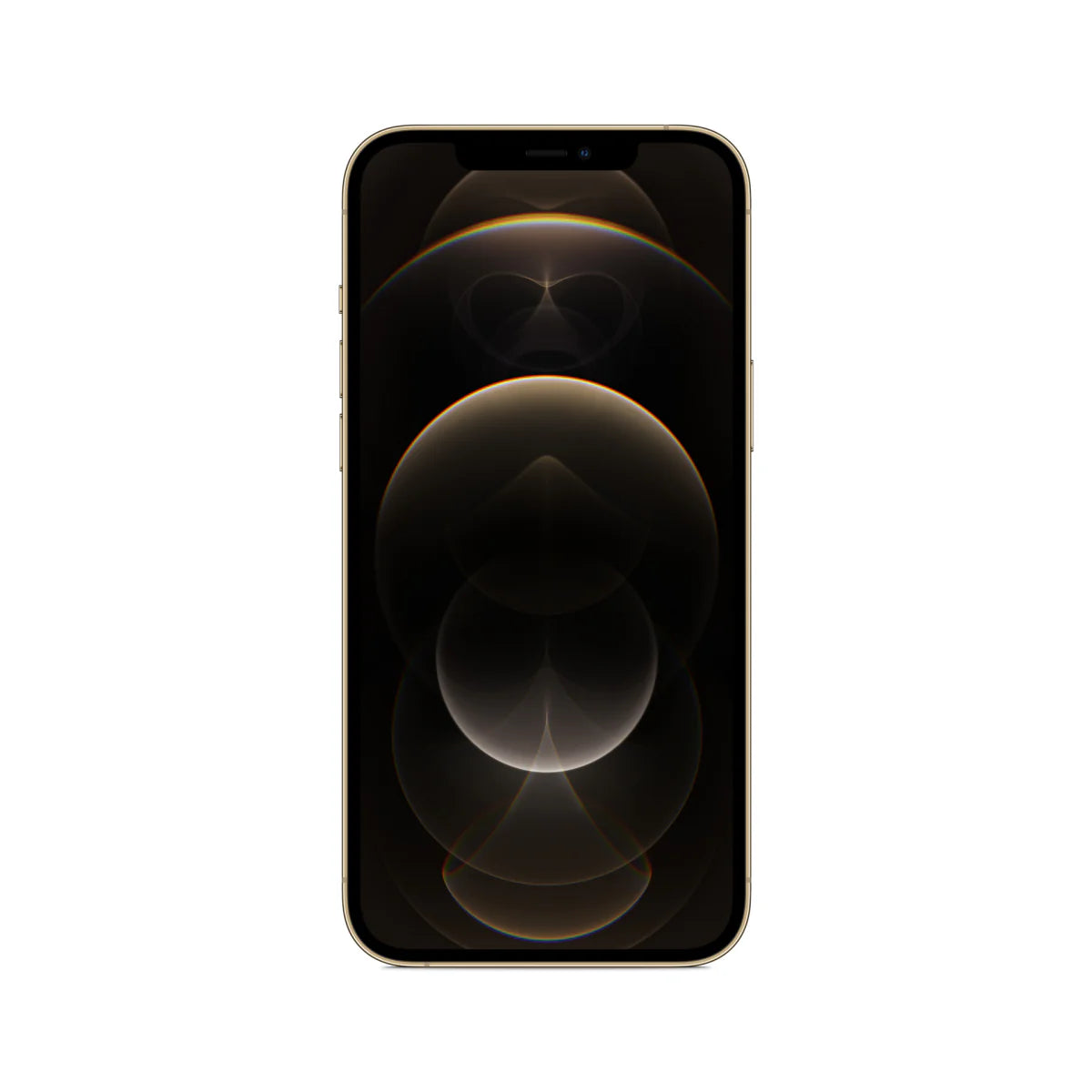 Pre-owned Apple iPhone 12 Pro Oraxxi A Grade smartphone with sleek design and multiple cameras, front and back views.