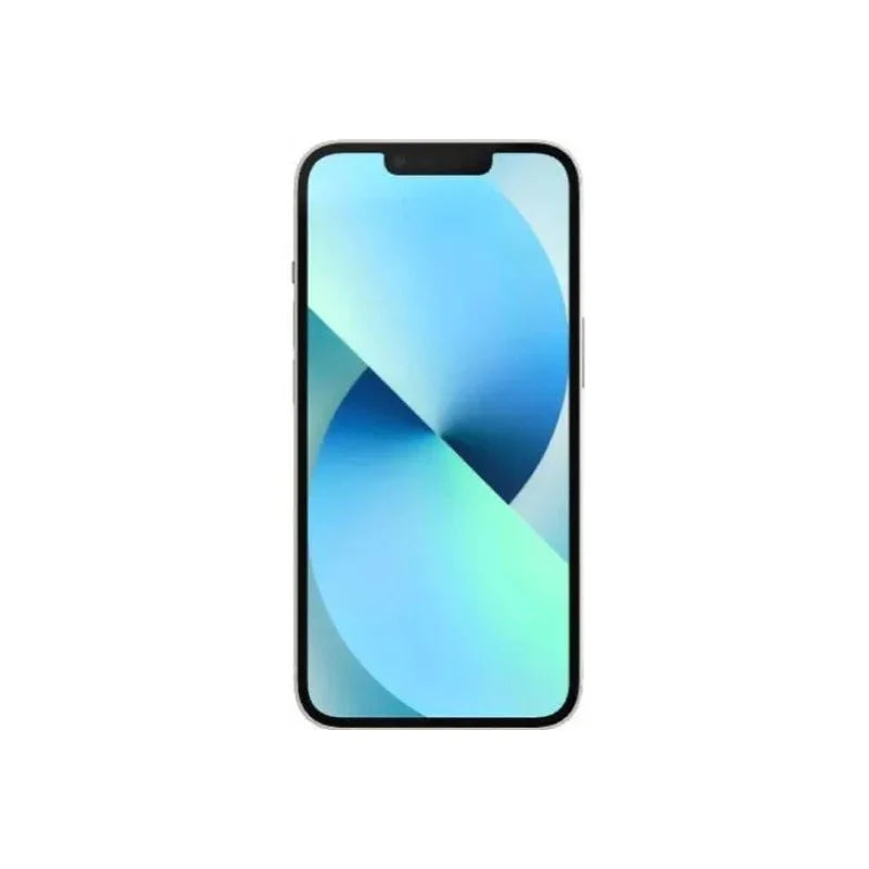 Pre-owned Apple iPhone 13 128GB Starlight in A Grade condition, showing the front display and sleek design.