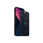 Pre-owned Apple iPhone 13 A Grade from Oraxxi showing the front screen and sleek design in a product image.