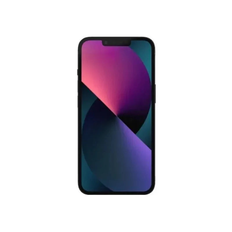 Pre-owned Apple iPhone 13 A Grade by Oraxxi, showcasing the sleek front display and overall condition of the smartphone.
