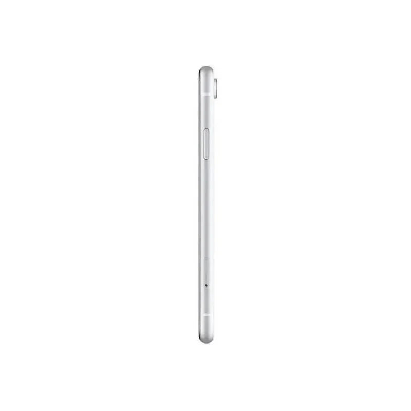 Pre-owned Apple iPhone XR 64GB in white, A Grade, showing the front display and sleek design of the smartphone.
