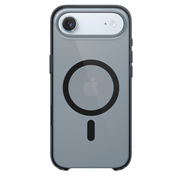 Oraxxi MagSafe case for iPhone Air in Shadow color, showing the sleek, protective design with precise cutouts for buttons and camera.