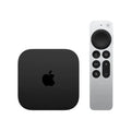 Oraxxi Apple TV 4K 3rd Gen with Wi-Fi and Ethernet, 128GB storage, sleek black device on a modern media setup.