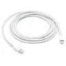 Oraxxi Apple USB-C to Lightning Cable 1m showing a white cable with USB-C and Lightning connectors for charging and syncing.