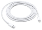 Apple USB-C to Lightning Cable by Oraxxi, 1 meter long, showing the white cable with USB-C and Lightning connectors.