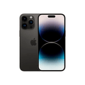 Black iPhone 14 Pro Max with 256GB storage in Graphite color, featuring sleek design and triple-camera system, by Oraxxi.
