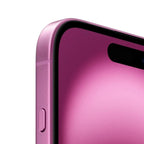 Silver Oraxxi iPhone 16 smartphone with sleek design and large display, showcasing the latest Apple smartphone model.