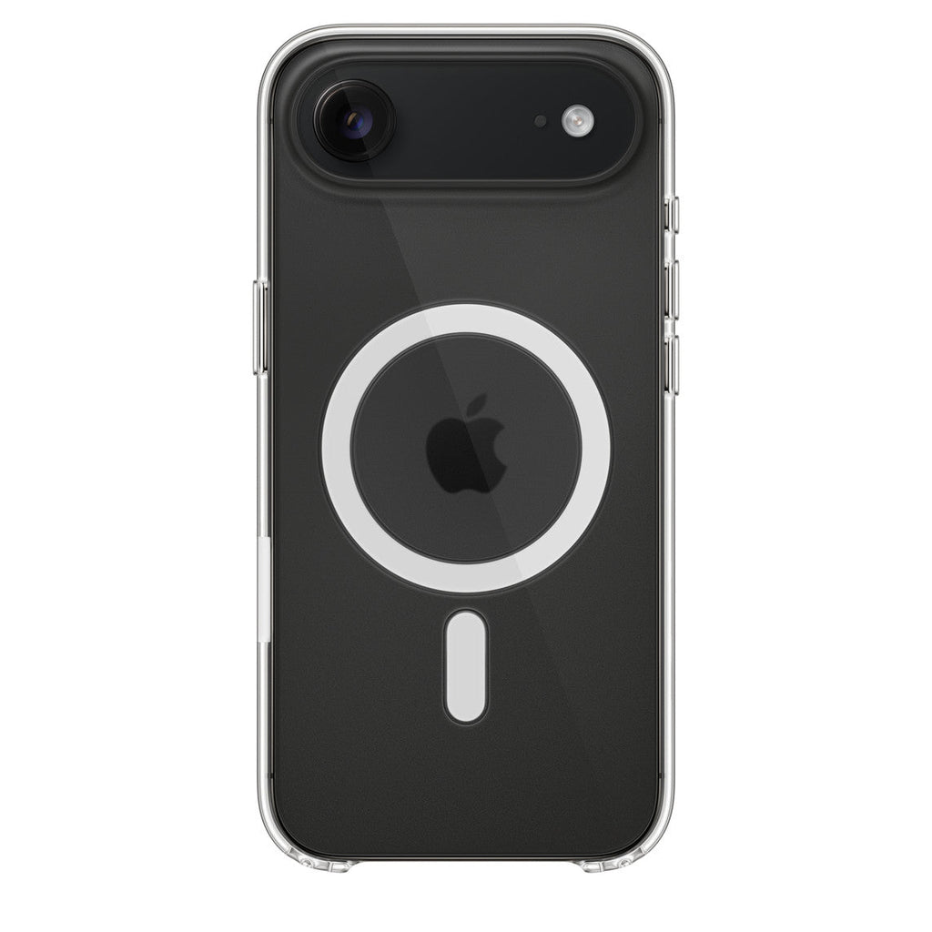 Frost-colored iPhone Air Case with MagSafe by Oraxxi, showcasing slim design and secure magnetic attachment on a smartphone.
